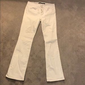 Joe’s White Bootcut Jeans